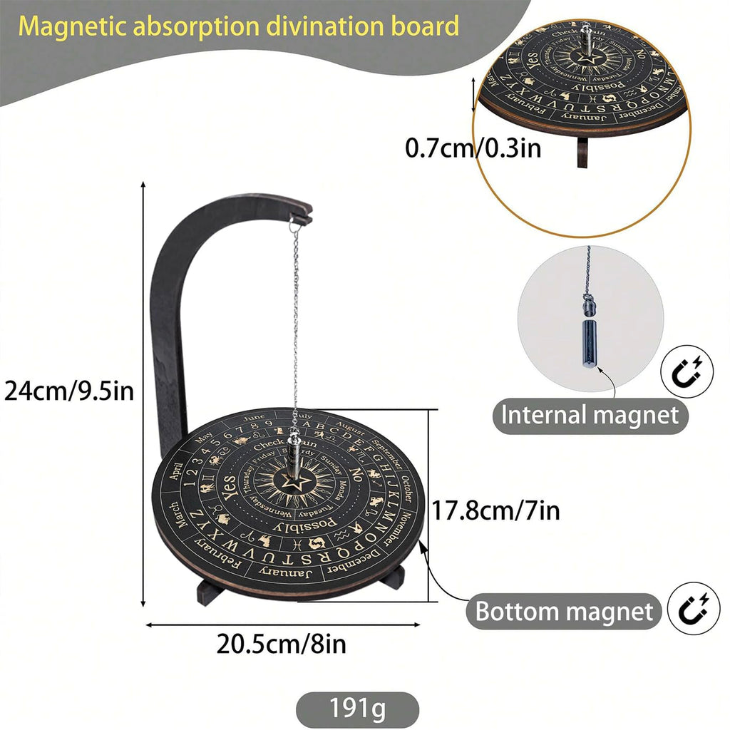 YIVFOX Magnetic Divination Stand, a Divination Stand with Constellation Design. It is a Magnetic Divination Tool for Exploring the Future and Assisting in Decision-Making.
