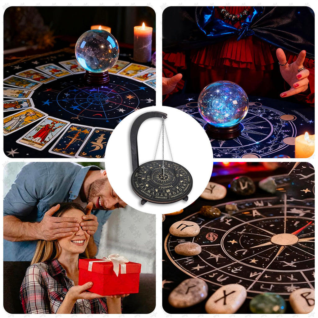 YIVFOX Magnetic Divination Stand, a Divination Stand with Constellation Design. It is a Magnetic Divination Tool for Exploring the Future and Assisting in Decision-Making.