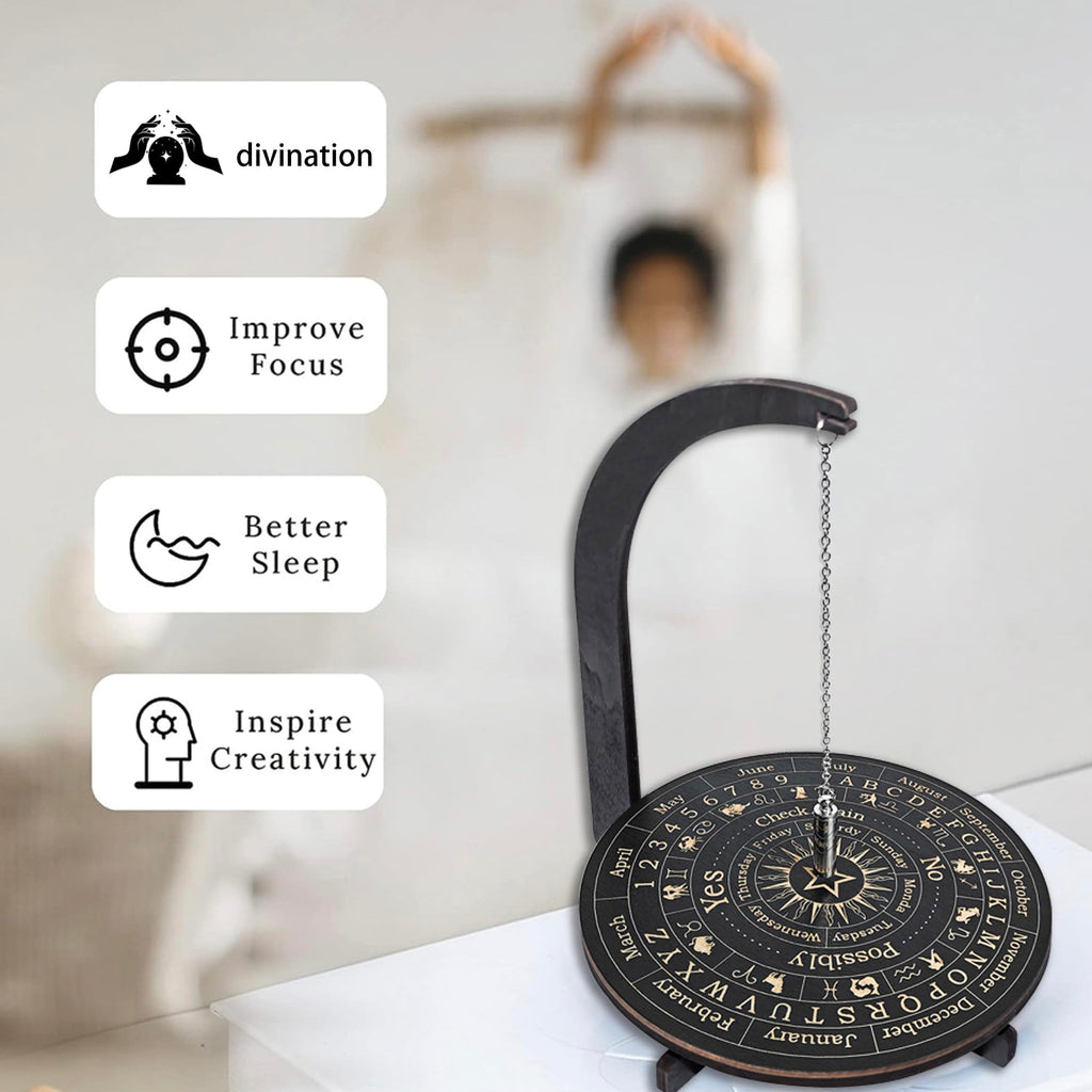 YIVFOX Magnetic Divination Stand, a Divination Stand with Constellation Design. It is a Magnetic Divination Tool for Exploring the Future and Assisting in Decision-Making.